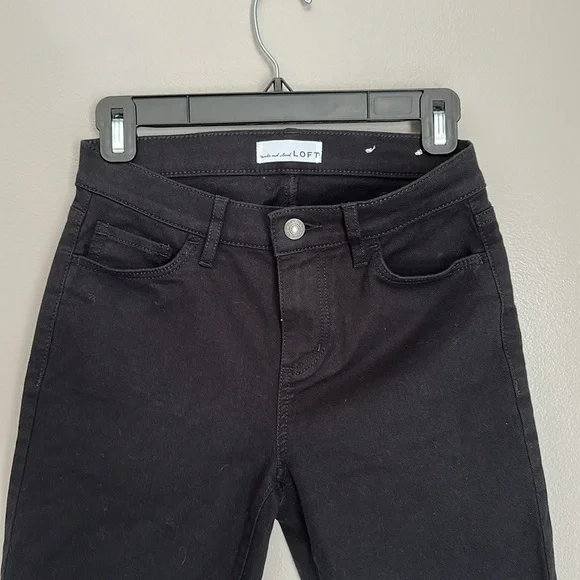 LOFT Petite Black Skinny Jeans - Picture 2 of 5